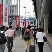 日産グループののぼり（広州モーターショー11）