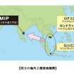 双日が新設するインド工業団地周辺図