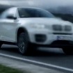 BMW X6の新バージョンの予告映像（動画キャプチャー）