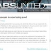 サーブミュージアムが売りに出されていると伝えた『SAABS UNITED』