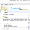 Swift-Kanbanについて説明するDigiteのウェブサイトのページ