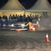 特設会場で行われたスバル インプレッサWRXによるドリフトショー（カタールモーターショー12）