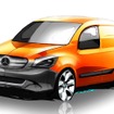 メルセデスベンツの次世代商用車、CITANのイメージスケッチ