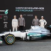 メルセデスAMGの2012年型F1マシン、W03