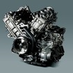 ホンダ VFR1200F 左右対称配置シリンダー採用76°V4エンジン（輸出仕様）