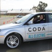 米国CODAオートモーティブの初の量産EV、コーダセダン