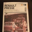 RENAULT PRESS