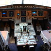 アル・ジャービル・アビエーションのエアバスA318エリート（ACJ318）のコックピット