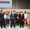 英国キャメロン首相日産本社訪問（4月10日）