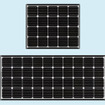 単結晶無鉛はんだ太陽電池スリムモジュール168Wシリーズ