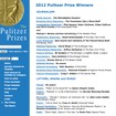 2012年ピューリッツァ賞発表！ 24歳女性受賞やネットメディア台頭など話題豊富