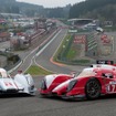 アウディR18 e-トロン クワトロとトヨタTS030ハイブリッド