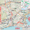 広域図。IC/JCT名は仮称時のもの。