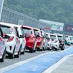 ヴィッツレース関東第三戦のようす