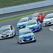 ヴィッツレース関東第三戦のようす