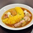 リンレン2色のバナナカレー