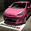 三菱自動車 新型ミラージュ発表会