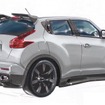 日産ジューク-Rの量産車のイメージスケッチ