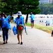 お台場海浜公園で行われた大規模清掃活動のようす