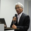 三菱自動車取締役 開発統括部門長の中尾龍吾氏
