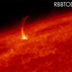太陽観測衛星「ひので」がとらえた彩層ジェットの例