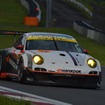 GT300クラス優勝の『HANKOOK PORSCHE』影山正美/藤井誠暢組