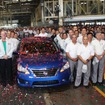 9月7日、メキシコ工場で生産が開始された新型 日産 セントラ