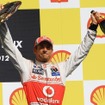 F1 ベルギーGPに勝利したジェンソン・バトン（マクラーレン）