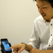 エディアのフロンティアサービスグループマネージャーでアプリの開発を統括した山崎昇一氏