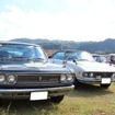 熱海HISTORICA G.P.開催熱海HISTORICA G.P.開催日産・セドリック（左）　マツダ・ルーチェロータリークーペ（右）
