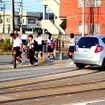 奥田中学校前電停