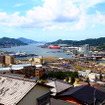 西坂町側からJR九州ホテル長崎を眺める