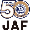 JAF・創立50周年記念デザインロゴマーク