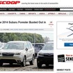 次期フォレスターの姿を捉えた米『CAR SCOOP』