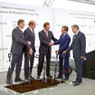 フォルクスワーゲングループのロシア新エンジン工場建設の起工式