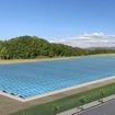関電エネルギーソリューションが京都府精華町に建設するメガソーラーの完成予想図