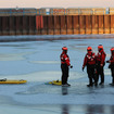 米国沿岸警備隊アイス・レスキュー・チームの訓練