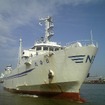 日本海内航汽船の貨物船「日海丸」  