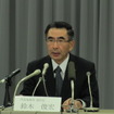 スズキの鈴木俊宏副社長（2013年3月期第3四半期決算会見）