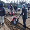 ホンダ耕うん機の発表体験会