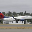 デルタ航空737