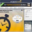 FlightStats.comのホームページ