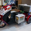 【スマートエネルギーWeek13】災害時、食塩水で走る電動バイク…マグネシウム空気電池を搭載