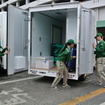 電動小型トラック実証運行車両