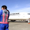 JAL ひなまつりフライト（2013年3月3日 羽田空港）