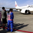 JAL ひなまつりフライト（2013年3月3日 羽田空港）
