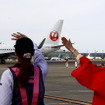 JAL ひなまつりフライト（2013年3月3日 羽田空港）