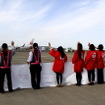 JAL ひなまつりフライト（2013年3月3日 羽田空港）