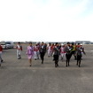 JAL ひなまつりフライト（2013年3月3日 羽田空港）