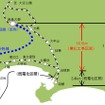函館本線の路線図。函館～五稜郭間は既に電化されていることから、五稜郭～渡島大野間を電化する。